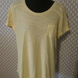 Lemon yellow t shirt
